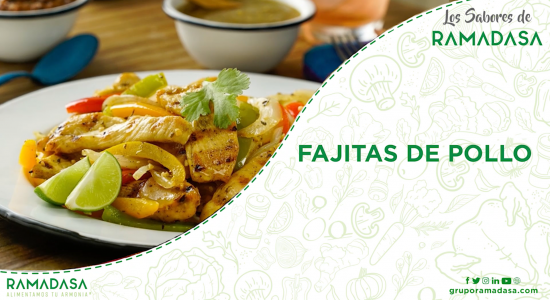 fajitas de pollo